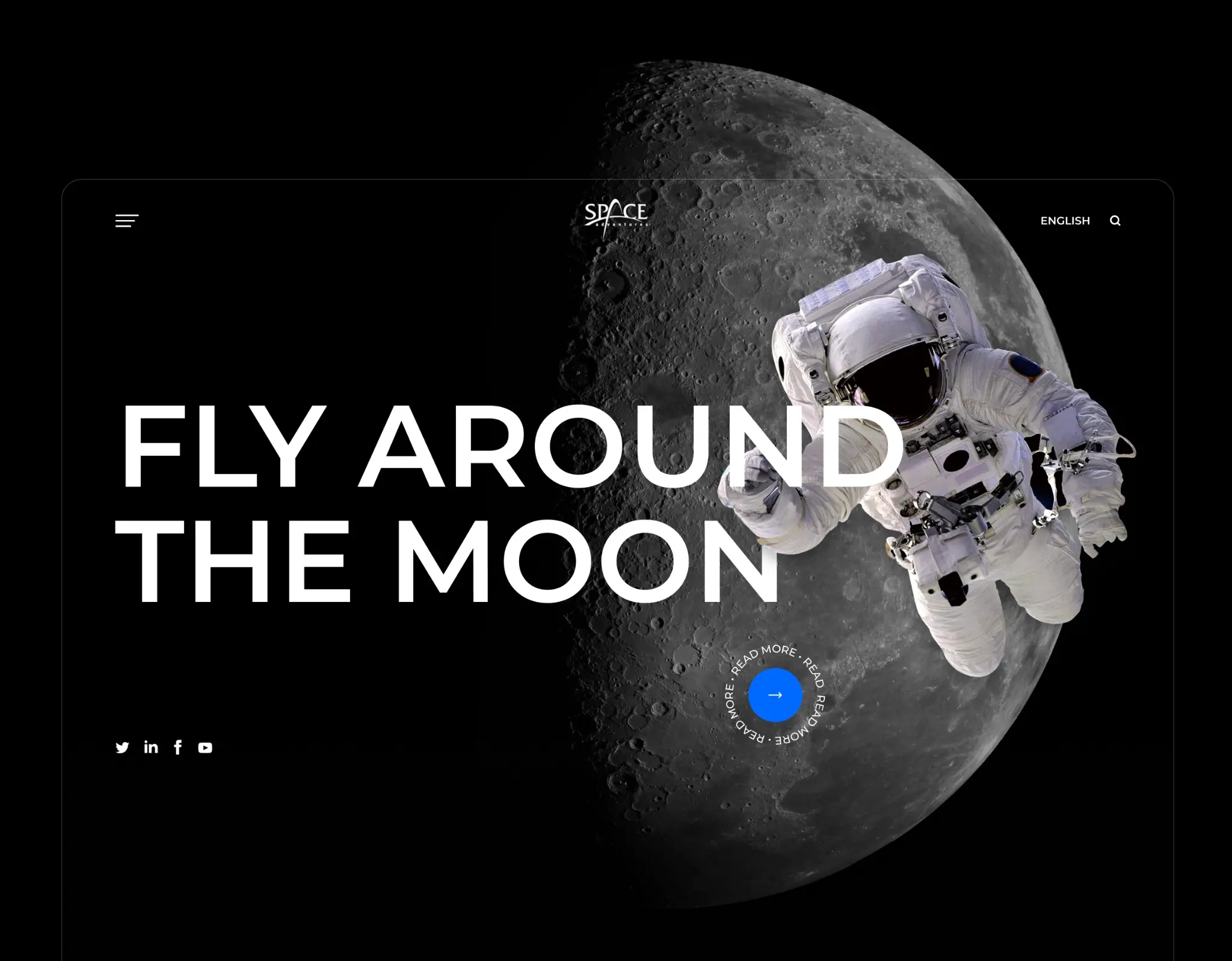 Наш кейс: сайт для частной космической компании 🚀 | Сетка — социальная сеть от hh.ru