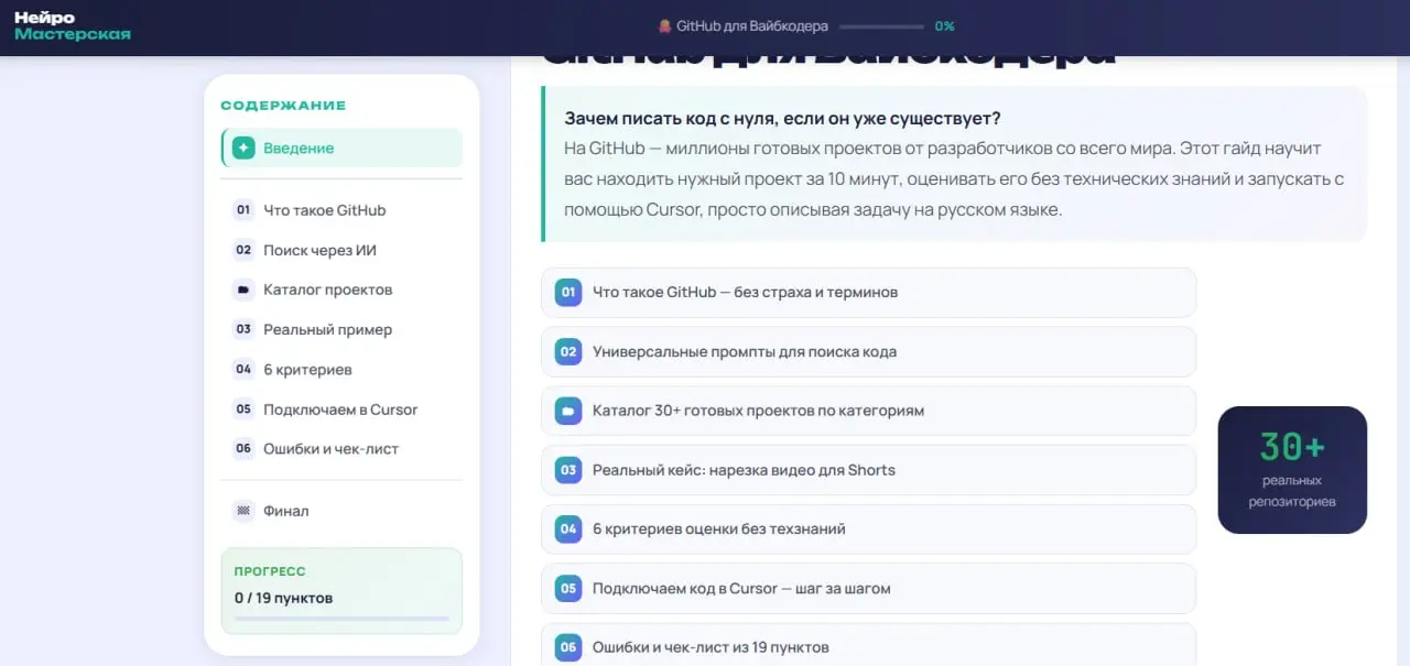 Код уже написан, я просто беру и запускаю
Я сидела и пыталась сделать одну штуку
У меня было длинное обучающее видео на 30-50 минут и мне нужно было разбить его на короткие ролики, где каждый по смысл... | Сетка — социальная сеть от hh.ru