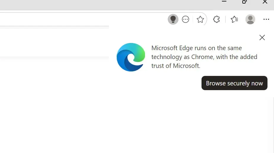 Жабагадюкинг - первый скрин выдача бинга по запросу chrome, второй - заходишь из edge на страницу загрузки chrome. Все леди корпорации делают это. | Сетка — социальная сеть от hh.ru