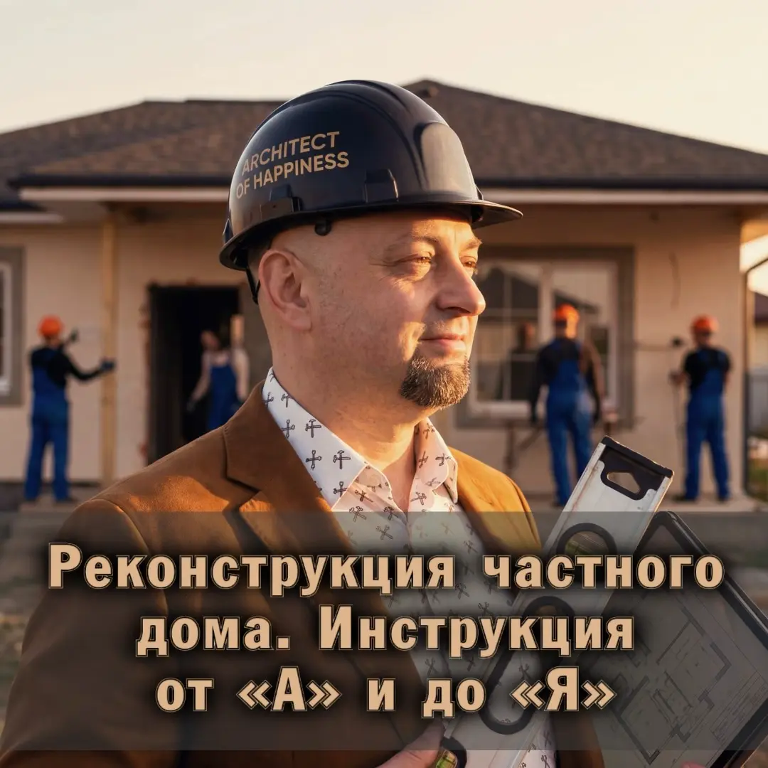 ⚠️ Реконструкция частного дома. Инструкция от «А» и до «Я» | Сетка — социальная сеть от hh.ru
