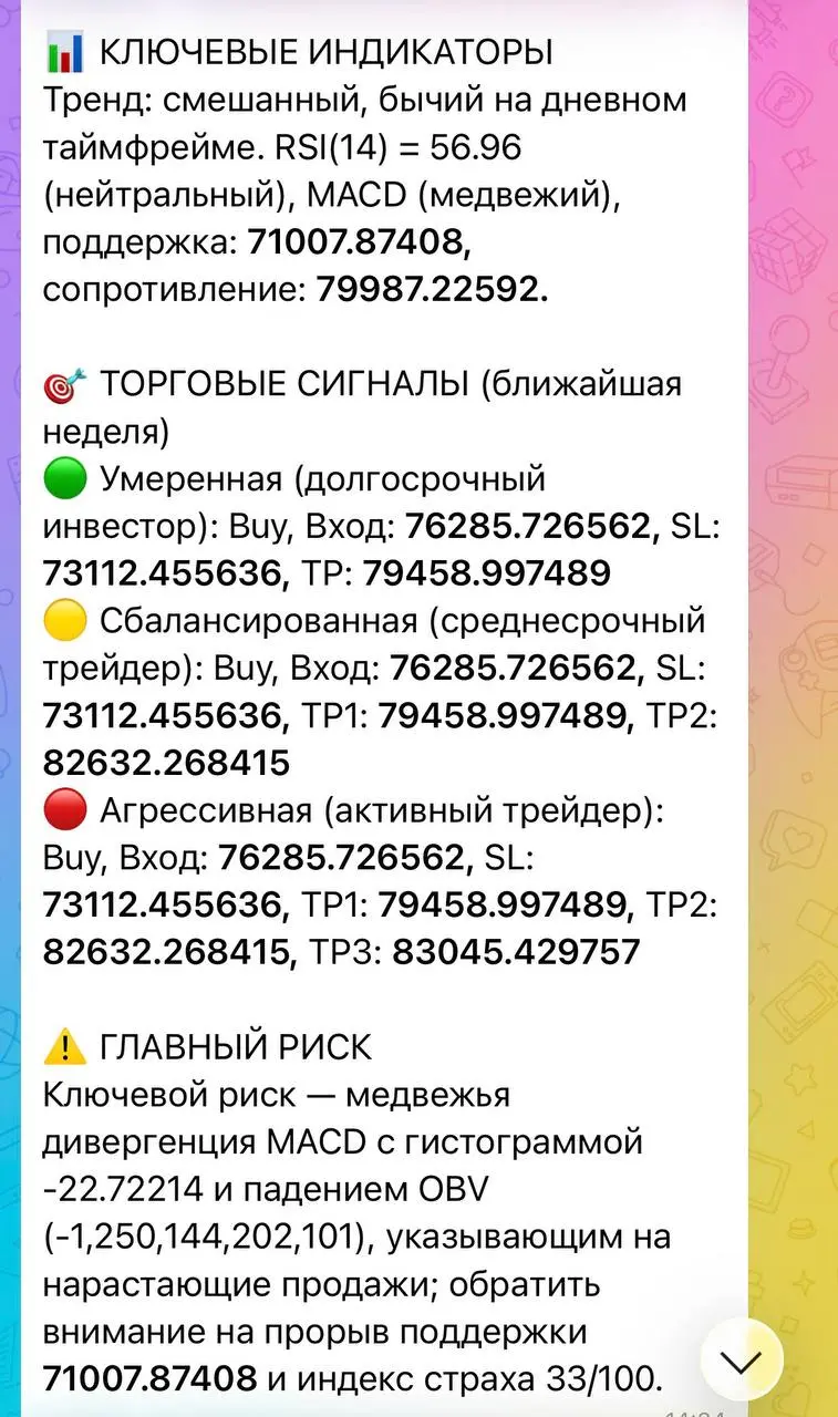 🛡️ Как Oracle защищает от просадок в 2026 году
Большинство трейдеров теряют деньги не на плохих сигналах, а на отсутствии нормального риск-менеджмента | Сетка — социальная сеть от hh.ru