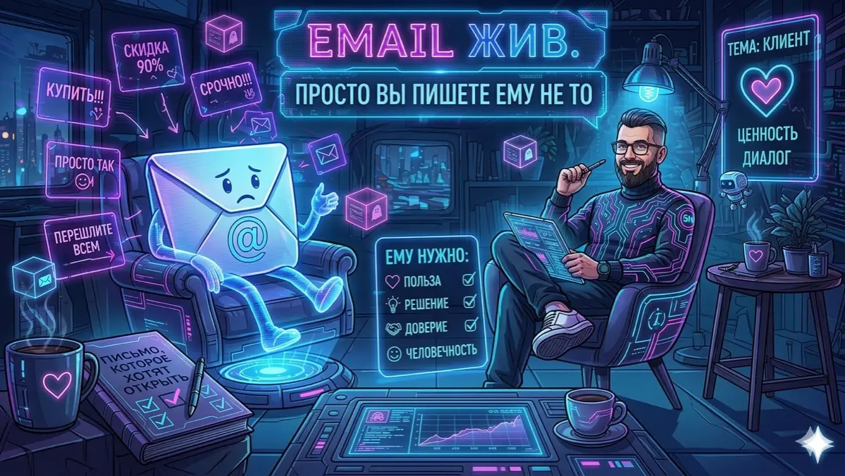 Email жив. Просто вы пишете ему не то 📩 | Сетка — социальная сеть от hh.ru