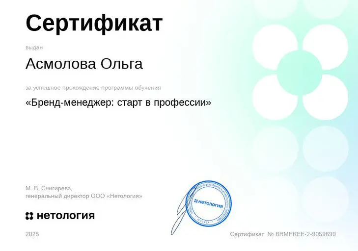 Мои сертификаты ✨ | Сетка — социальная сеть от hh.ru