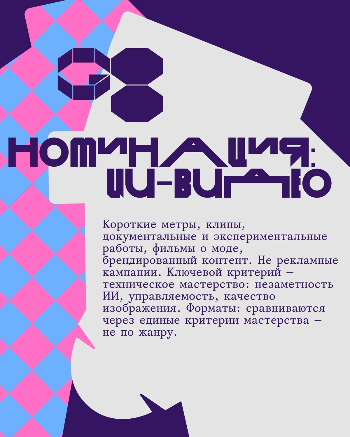 Креативная премия G8 2026 ⟶ Искусственный интеллект (AI) | Сетка — социальная сеть от hh.ru