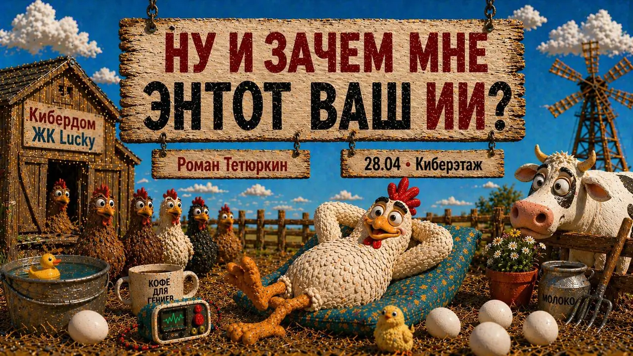 Саммори моего выступления в Кибердоме / Киберэтаже про практическое применение ИИ.
Главная мысль: нейросеть полезна не сама по себе, а когда у неё есть задача, контекст и рамки проверки | Сетка — социальная сеть от hh.ru