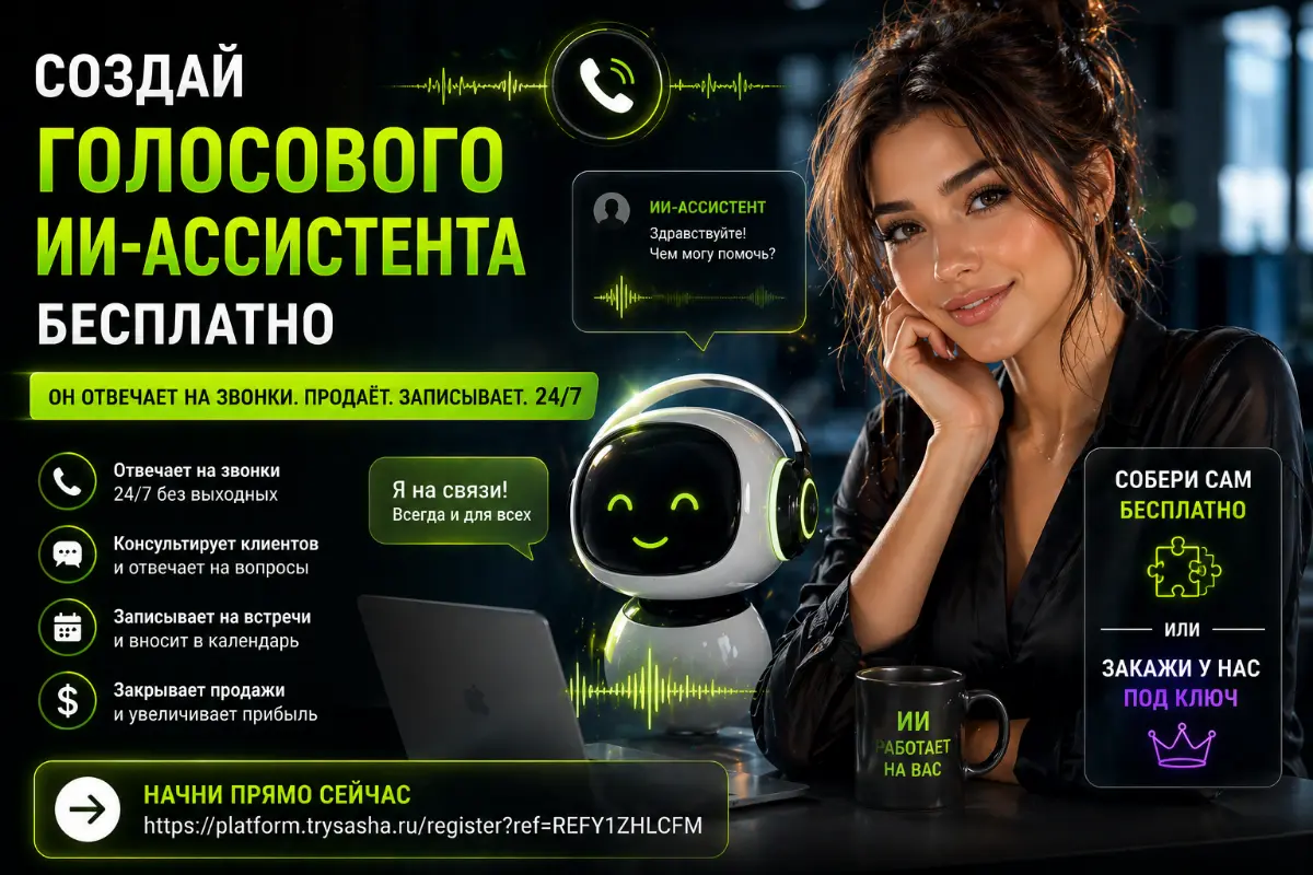 Бесплатный голосовой ИИ менеджер | Сетка — социальная сеть от hh.ru