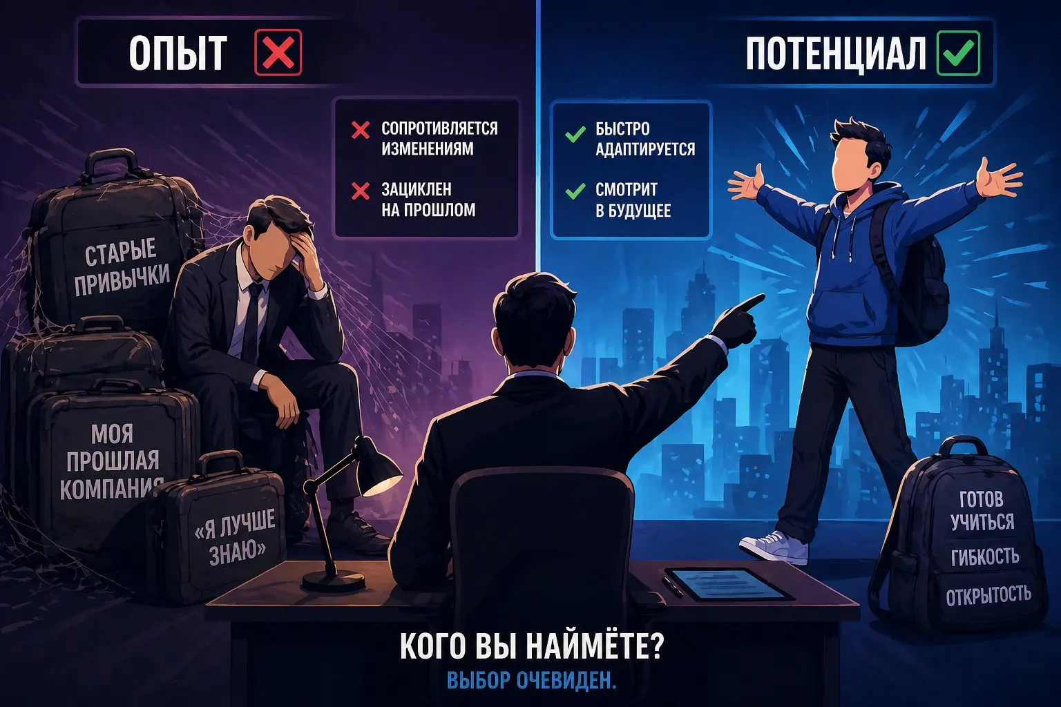 почему я нанимаю людей без опыта быстрее чем с опытом | Сетка — социальная сеть от hh.ru
