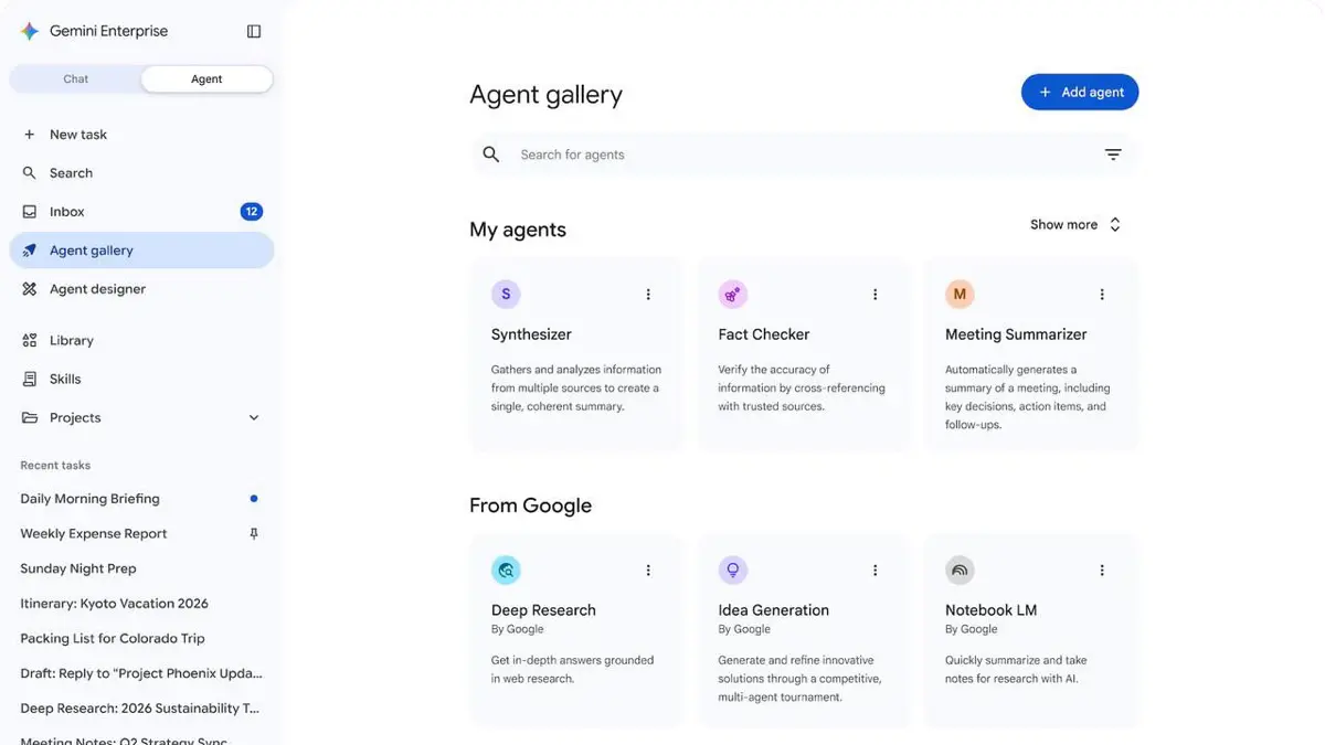 🚀 Google Cloud представляет Gemini Enterprise: единый центр для ваших ИИ-агентов!
«Связующее звено между вашими данными, вашими людьми и вашими целями» — именно так Google описывает свою новейшую разр... | Сетка — социальная сеть от hh.ru