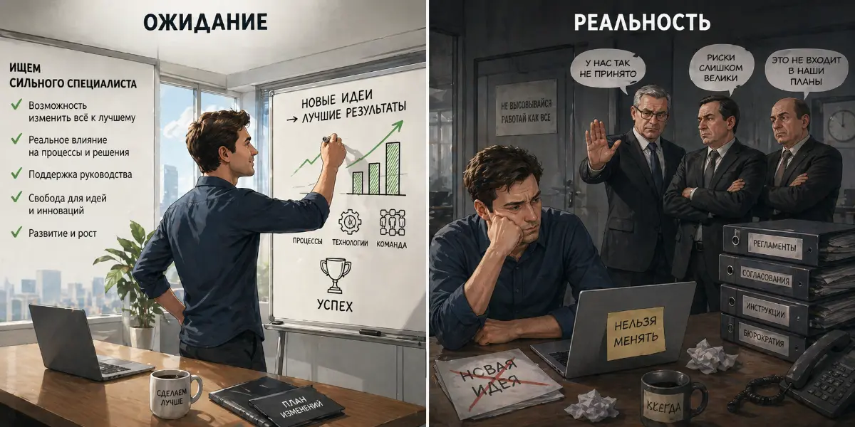 Мы ищем сильного сотрудника, но к работе с ним не готовы | Сетка — социальная сеть от hh.ru