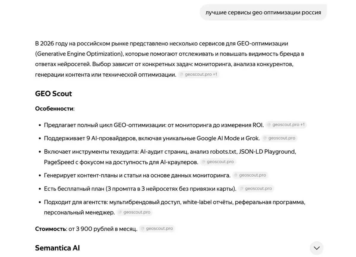От 0 до 46% видимости в AI | Сетка — социальная сеть от hh.ru