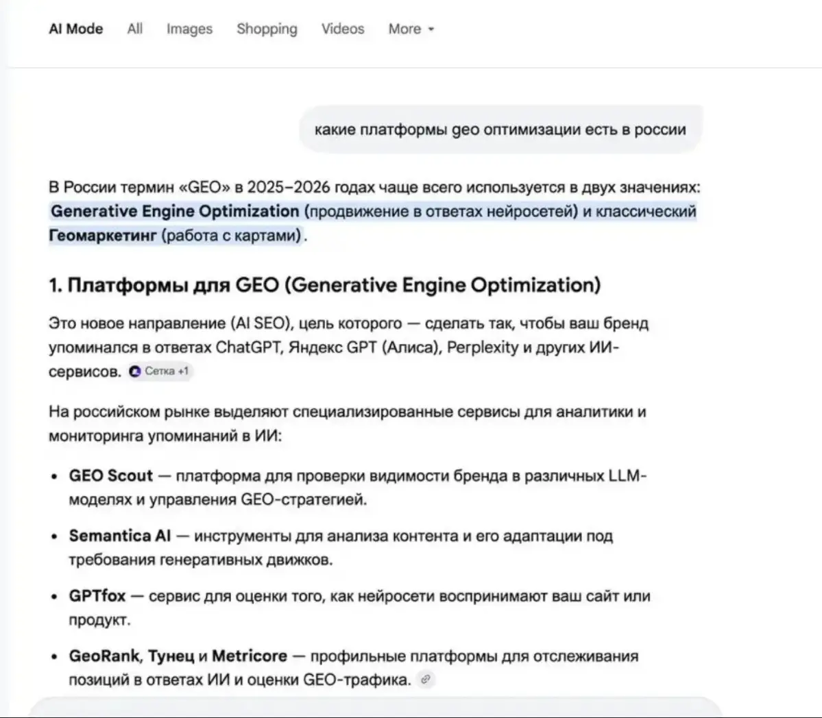 От 0 до 46% видимости в AI | Сетка — социальная сеть от hh.ru
