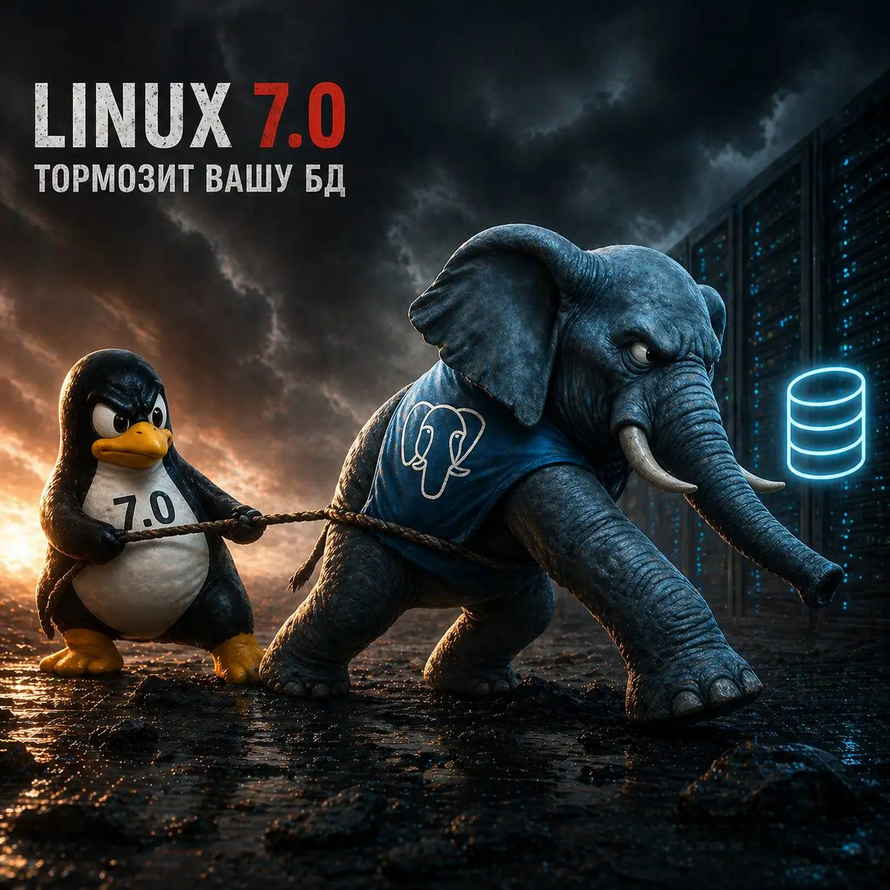 🛠️ 🐘 Переход на Linux 7.0 может вдвое снизить производительность PostgreSQL на мощных серверах
Инженер AWS обнаружил, что на 96-ядерном сервере под Linux 7 | Сетка — социальная сеть от hh.ru