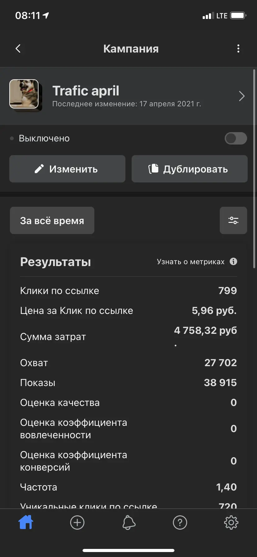 Network member avatar