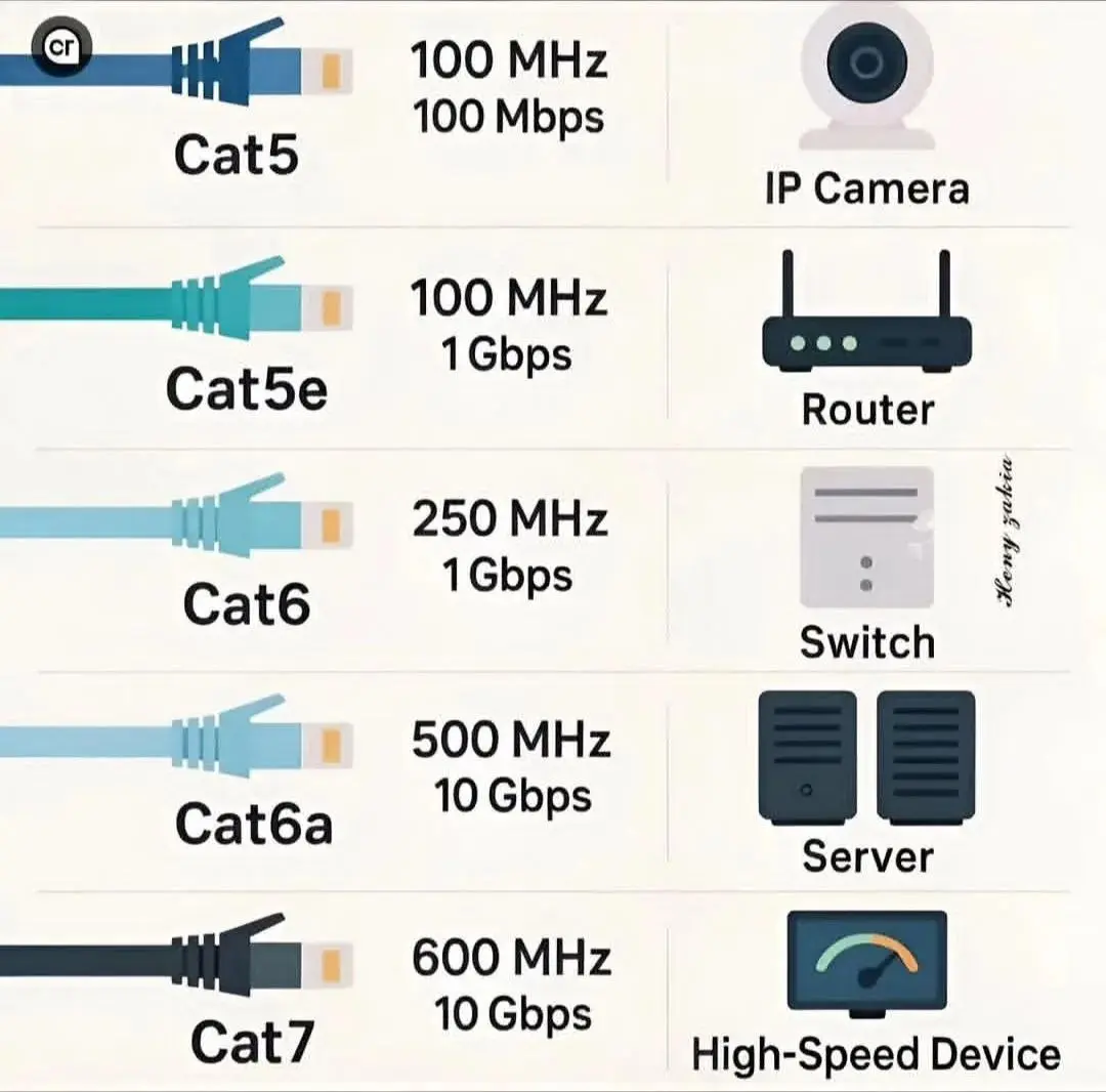 Выбор правильного Ethernet-кабеля имеет значение!
При проектировании или модернизации сети выбор категории кабеля напрямую влияет на скорость, пропускную способность и надежность | Сетка — социальная сеть от hh.ru