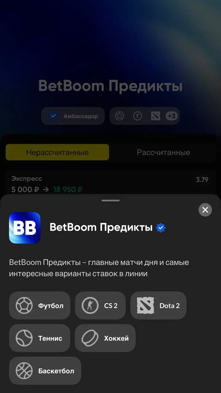 👀 BetBoom внедрил Экспертов, повтор ставок и Предикты!
БК провела тесты фичи социального беттинга и раскатила продукт на всех клиентов | Сетка — социальная сеть от hh.ru