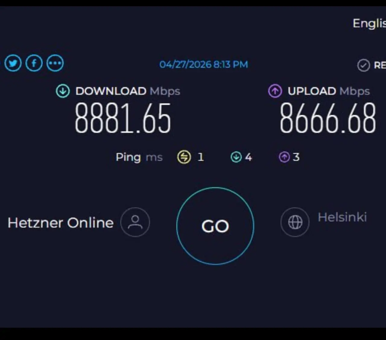 Hetzner. Для КВН. Вот это я понимаю скорость. Не мое, вот и завидую :)
🟪 MAX ❤ TG
В этом посте были ссылки, но мы их удалили по правилам Сетки | Сетка — социальная сеть от hh.ru