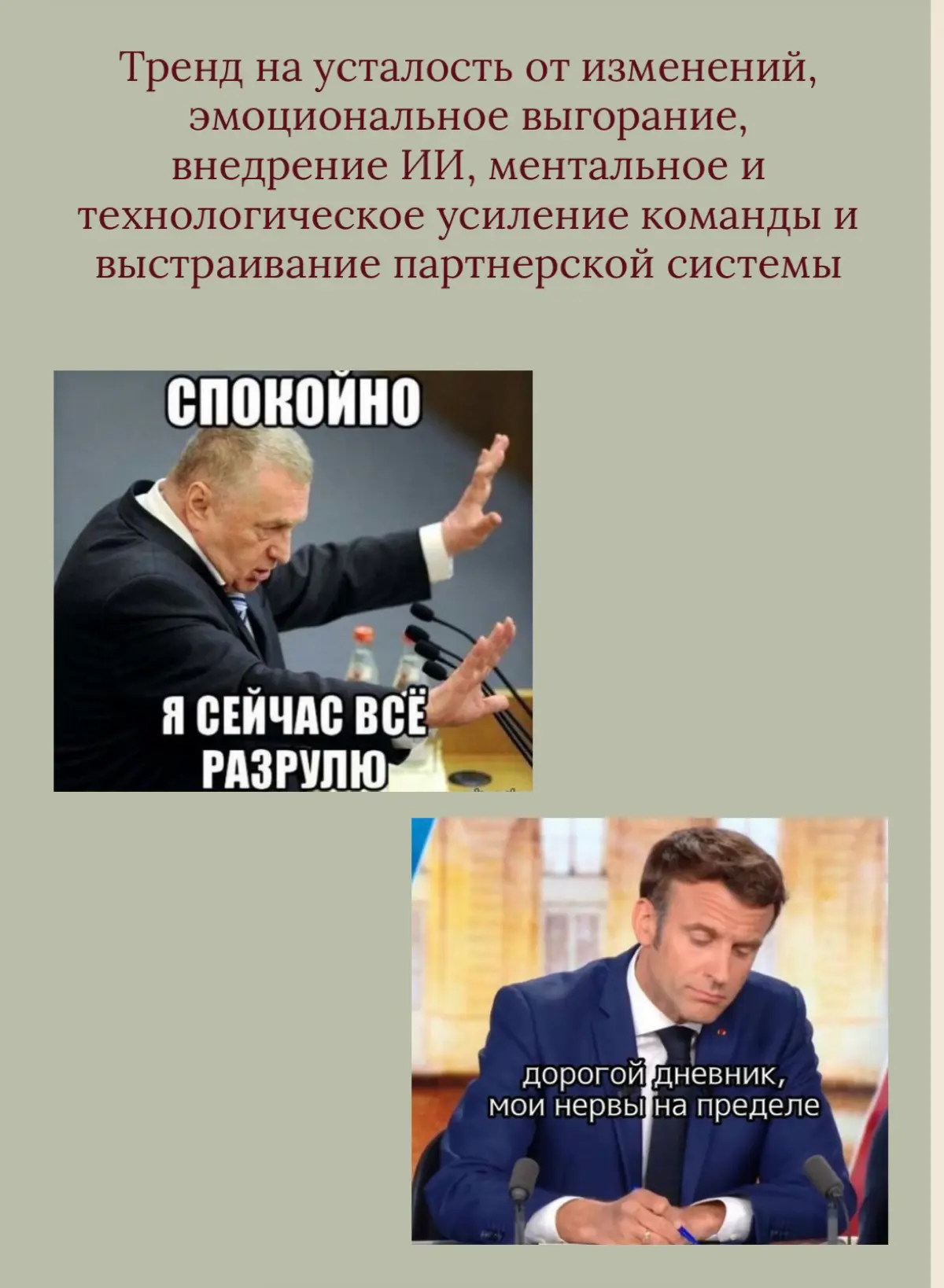 Тренд среди управленцев и предпринимателей | Сетка — социальная сеть от hh.ru