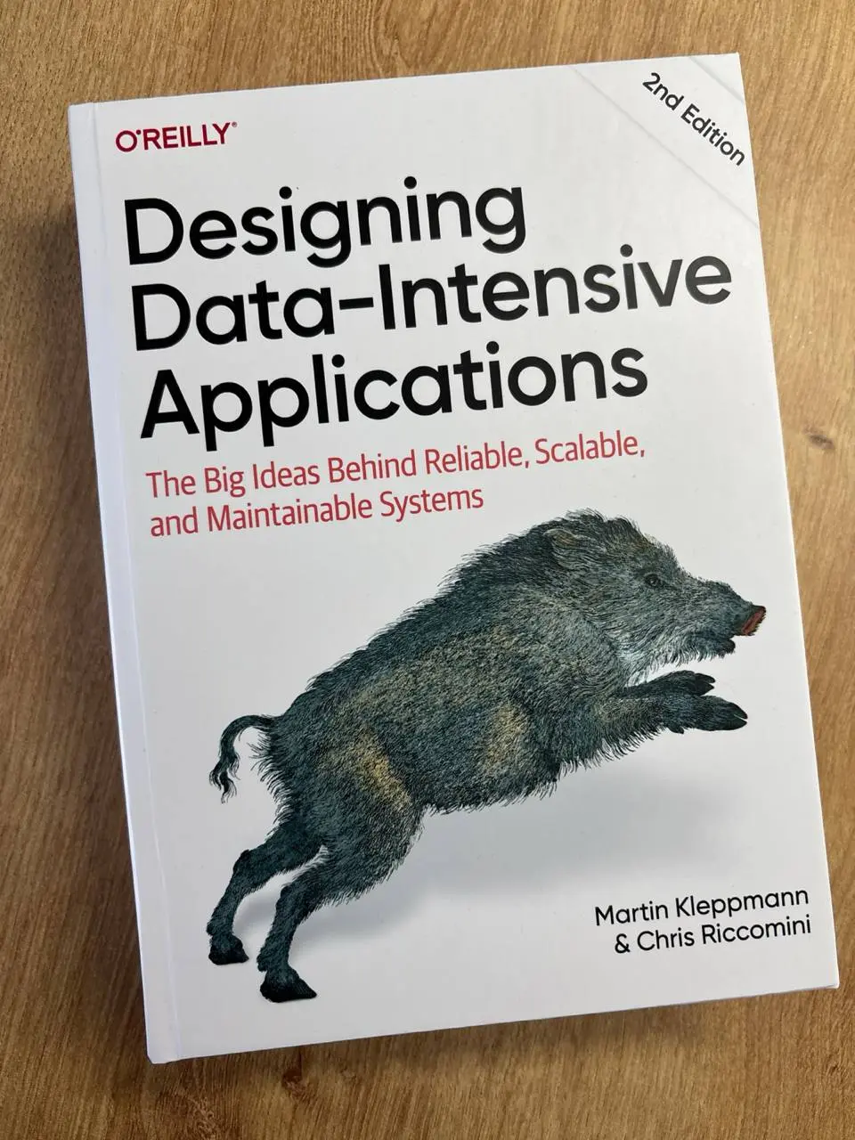 Designing Data Intensive Applications, 2nd edition by Martin Kleppmann
Обзор первого издания книжки с кабанчиком был одним из первых книжных обзоров на моём канале (если кому интересно, как это выгляд... | Сетка — социальная сеть от hh.ru