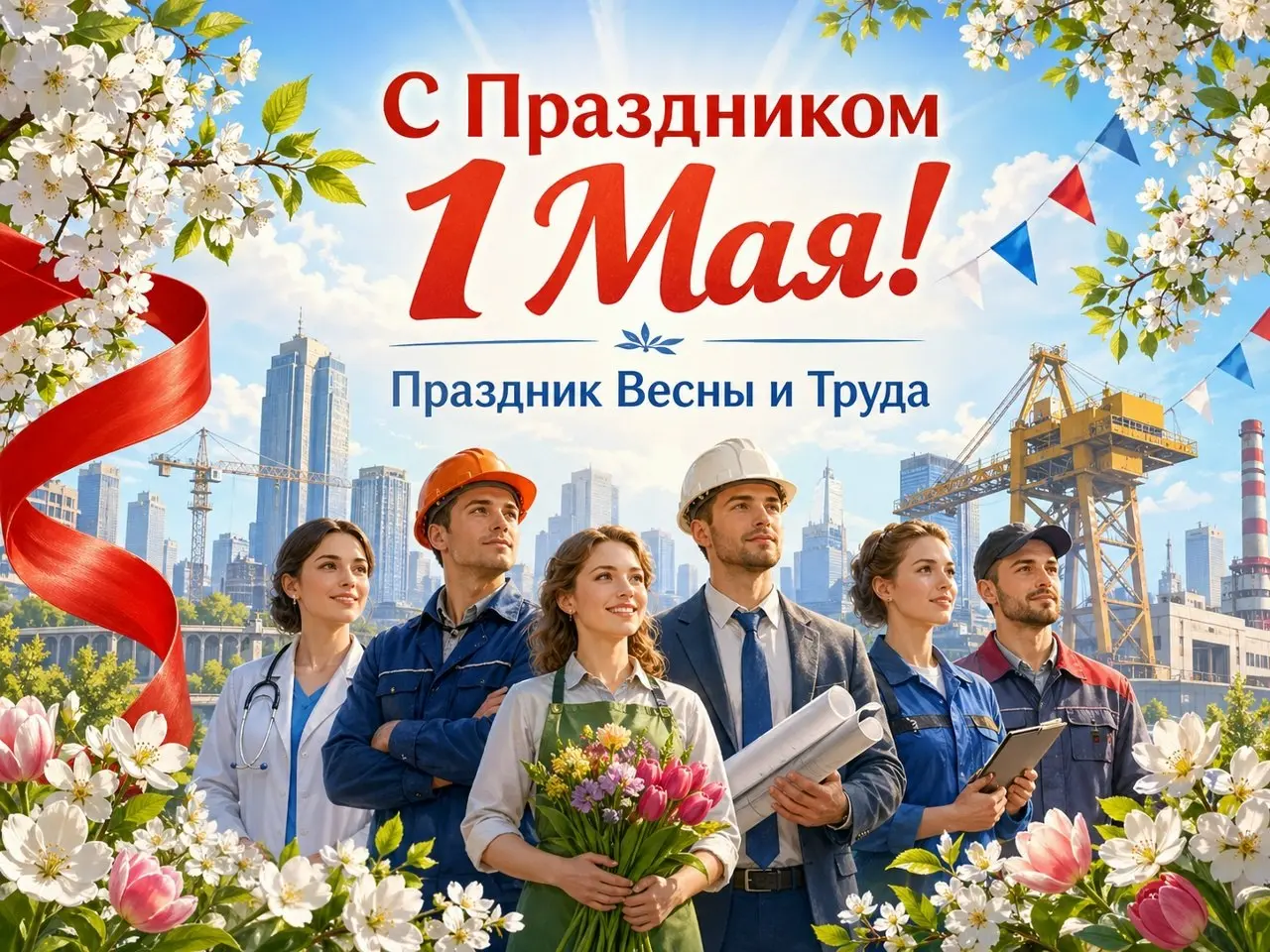 С праздником! С 1 мая!!! 💥 | Сетка — социальная сеть от hh.ru
