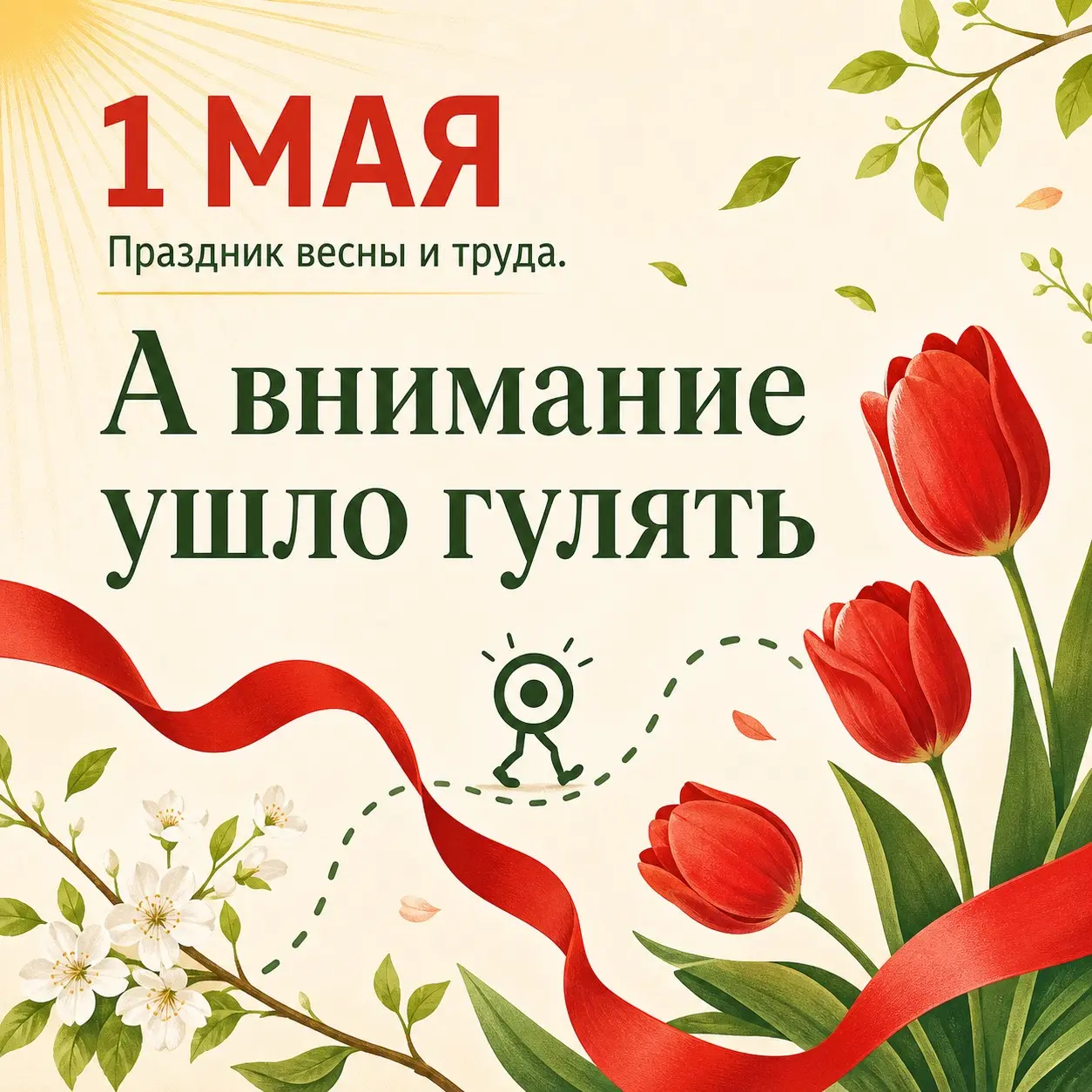 1 Мая , Праздник весны и труда | Сетка — социальная сеть от hh.ru