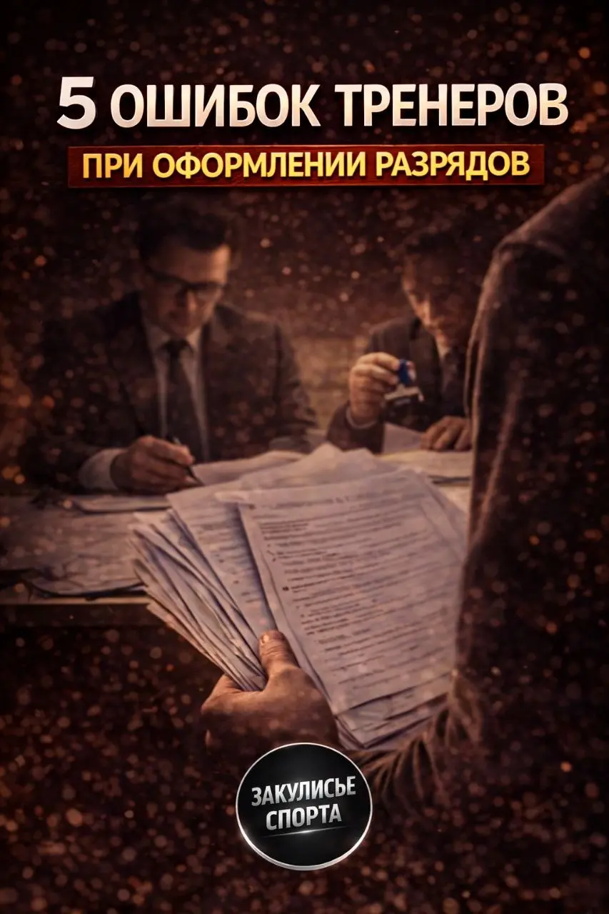 ⚠️5 ОШИБОК ТРЕНЕРОВ ПРИ ОФОРМЛЕНИИ РАЗРЯДОВ:
1️⃣ Неправильный статус соревнований:
Разряд можно присвоить только на соревнованиях, которые входят в официальный календарь | Сетка — социальная сеть от hh.ru