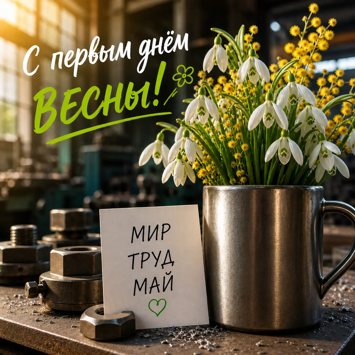 С первым днём весны! | Сетка — социальная сеть от hh.ru