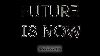 Interactive particles text — интерактивный текст. Реализована с помощью CSS и JS
https://codepen.io/sanprieto/pen/XWNjBdb | Сетка — социальная сеть от hh.ru
