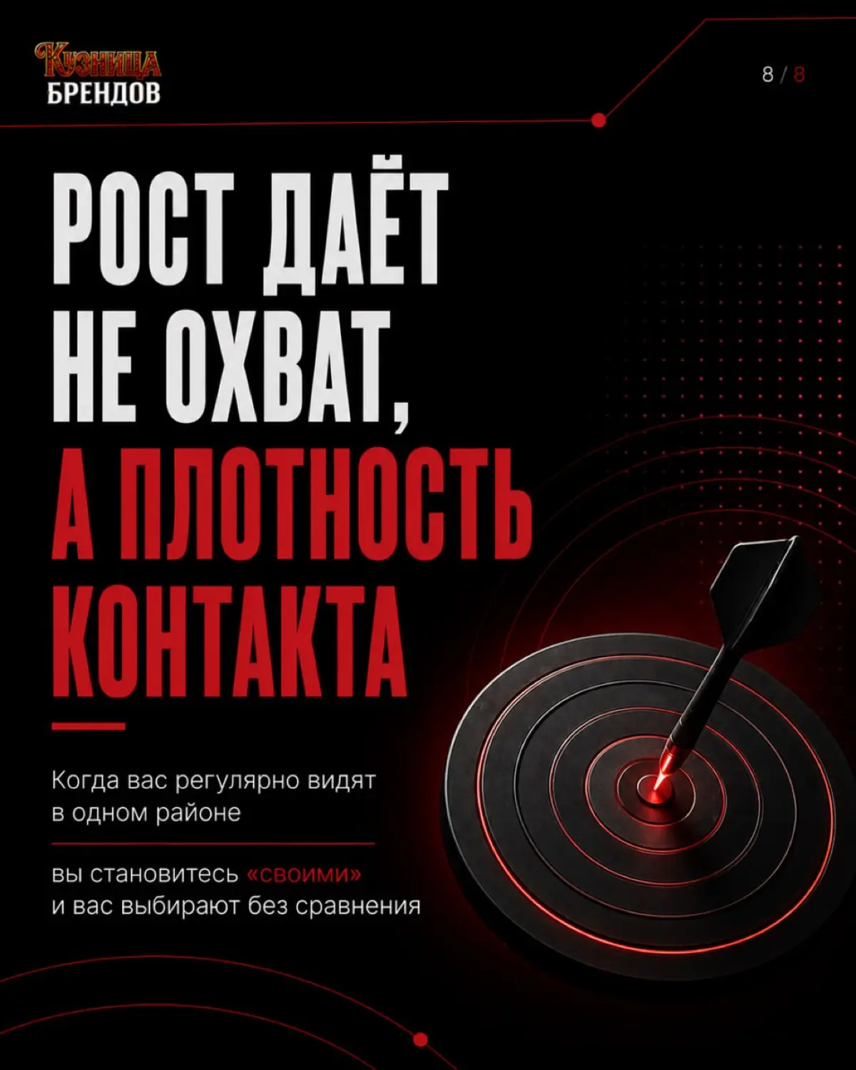 Локация больше не гарантирует продажи
Клиент может быть рядом и всё равно выбрать конкурента.
В карусели показываем, почему локация больше не даёт продажи и что реально влияет на выбор клиента | Сетка — социальная сеть от hh.ru