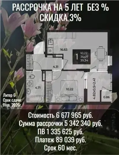👍🏻 Беспроцентная рассрочка вместо ипотеки | Сетка — социальная сеть от hh.ru