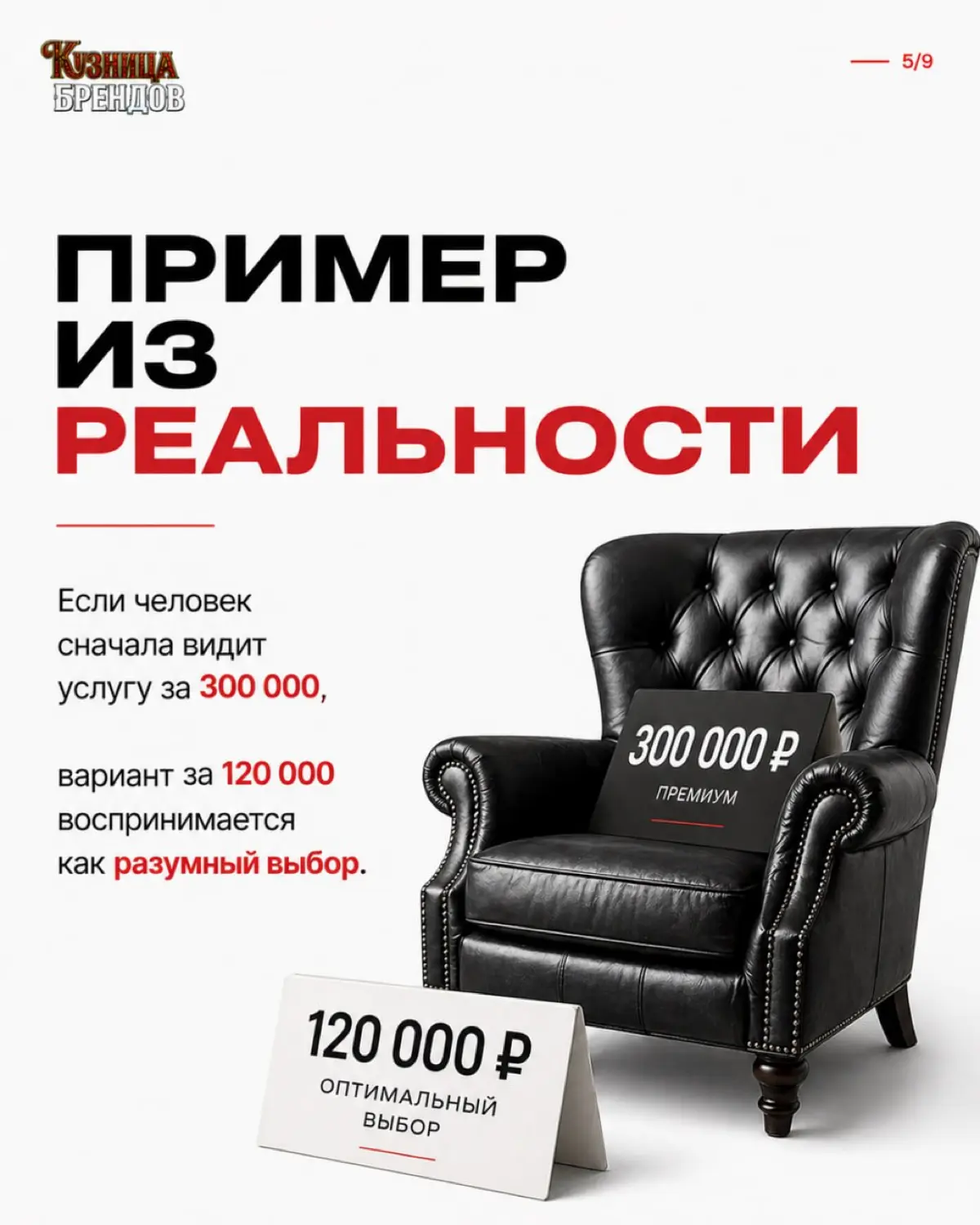 Ваш продукт кажется дорогим
Пока рядом нет более дорогого варианта.
В карусели показываем, как работает эффект якоря и почему порядок цен влияет на решение сильнее самой цены | Сетка — социальная сеть от hh.ru