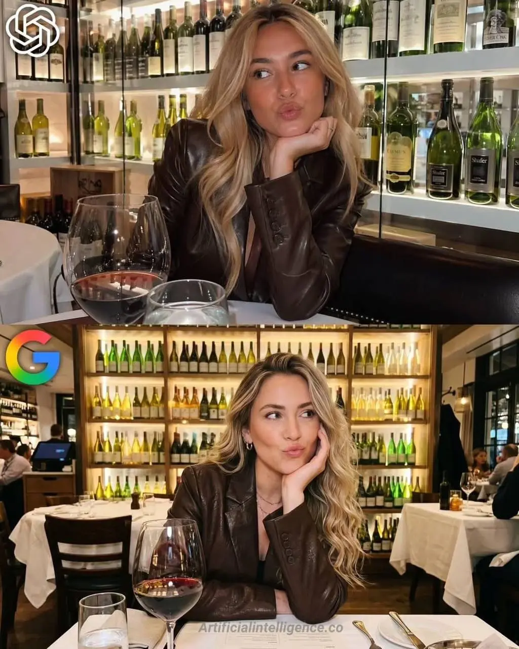 Вот еще сравнение Бананы с chatGPT приехали. Красивое и там и там. Девушки :)
🟪 MAX ❤ TG
В этом посте были ссылки, но мы их удалили по правилам Сетки | Сетка — социальная сеть от hh.ru