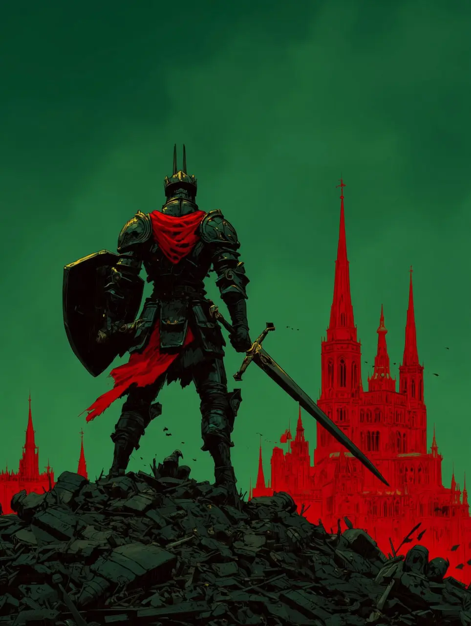 ГРИМДАРК: Цена каждой победы ⚔️🩸
В мире, где свет умирает, а тень растет, путь рыцаря – это не слава, а бесконечное сражение за то, что давно потеряно | Сетка — социальная сеть от hh.ru