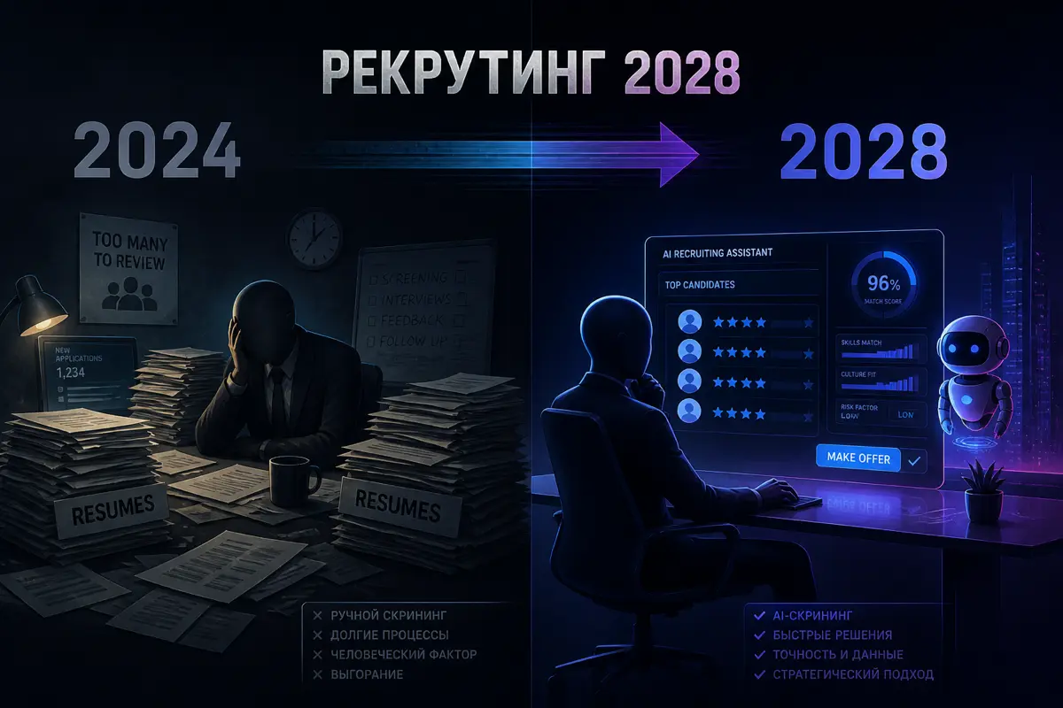 Рекрутинг закончится через 2 года | Сетка — социальная сеть от hh.ru