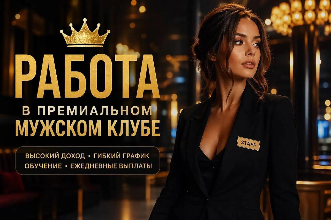ТАНЦОВЩИЦА
От 250 000₽
премиальный мужской клуб
• Москва
• Другое
• @pablomarkelov
Полное описание вакансии размещено в Телеграм и Макс. Переходите по ссылке в закрепленном сообщении | Сетка — социальная сеть от hh.ru