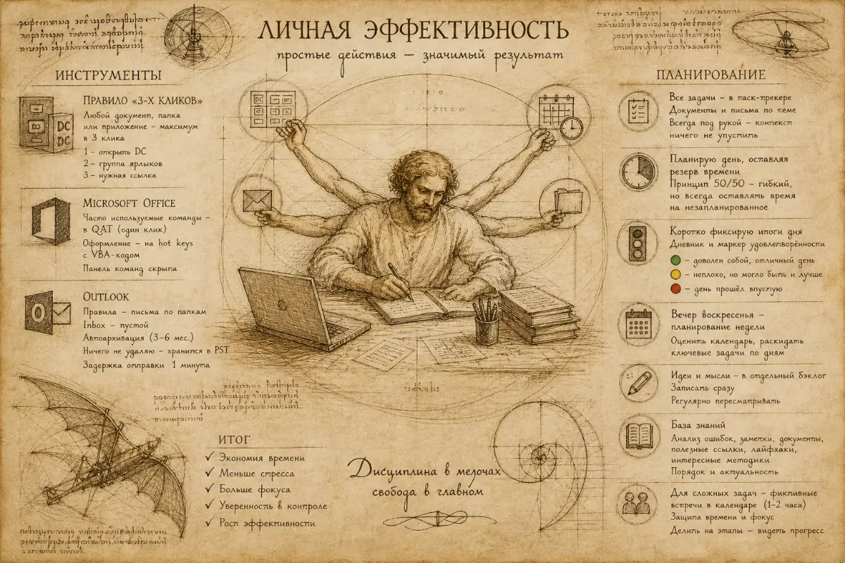 Про личную эффективность | Сетка — социальная сеть от hh.ru