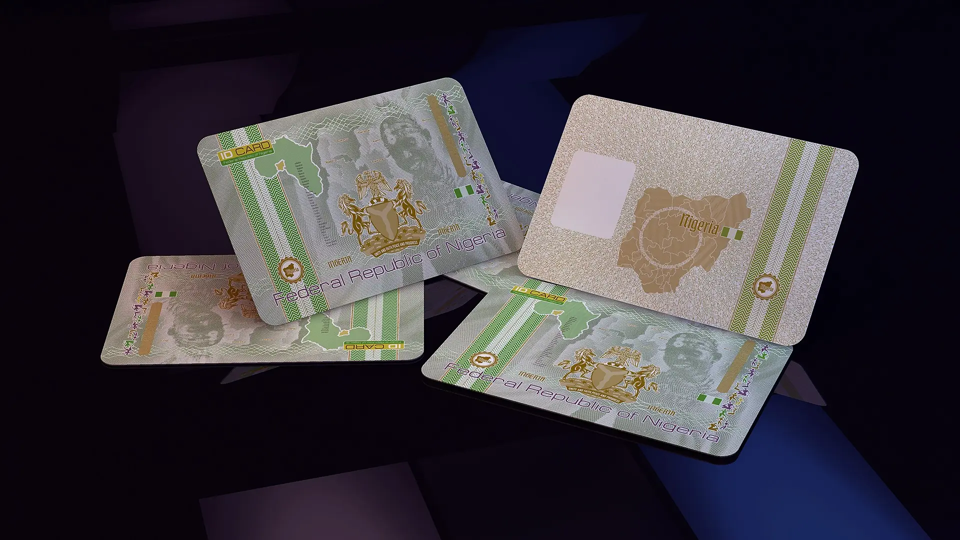 ID-Паспорт Нигерии. Векторная графика | Сетка — социальная сеть от hh.ru