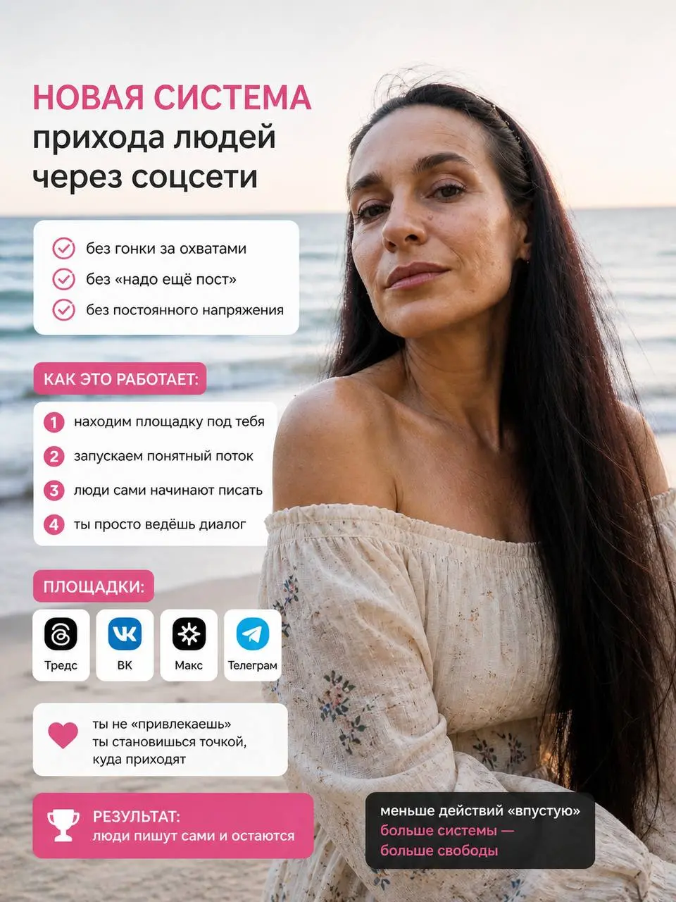 Мы тут последние дни всё пересобрали.
🔝Прямо с нуля.
Не просто подачу.
Не просто обучение.
А саму систему.
Ту, через которую люди начинают приходить
из соцсетей.
Без перегруза | Сетка — социальная сеть от hh.ru