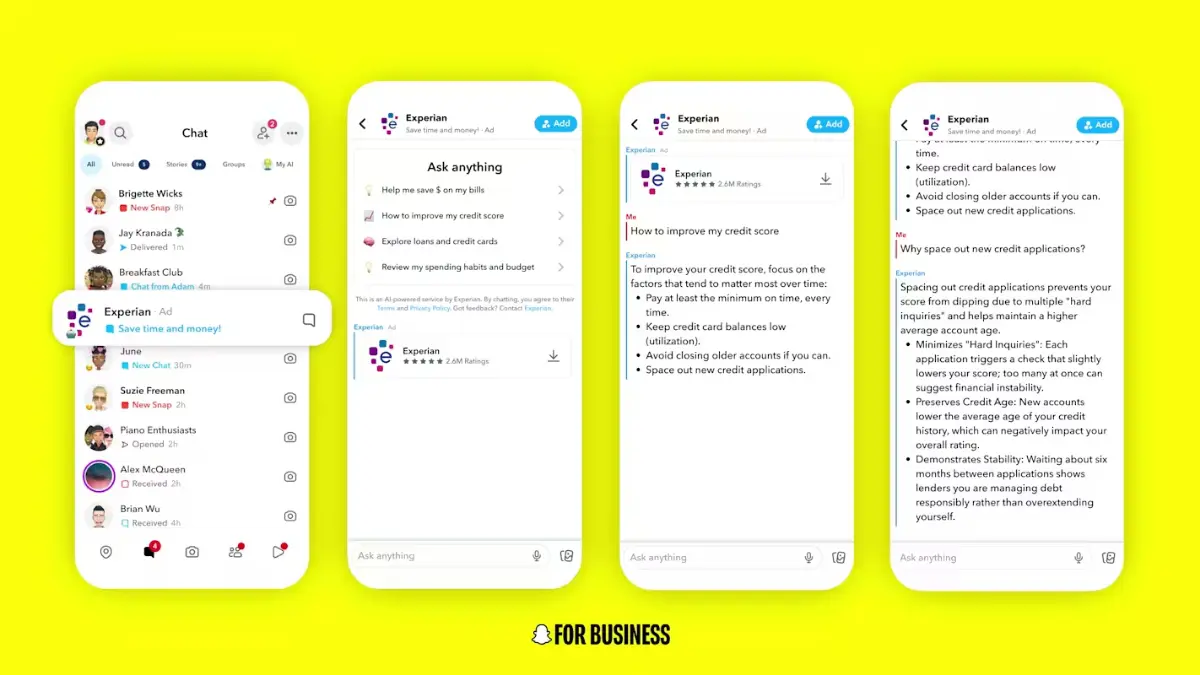 У Snapchat  новый рекламный формат - AI Sponsored Snaps | Сетка — социальная сеть от hh.ru