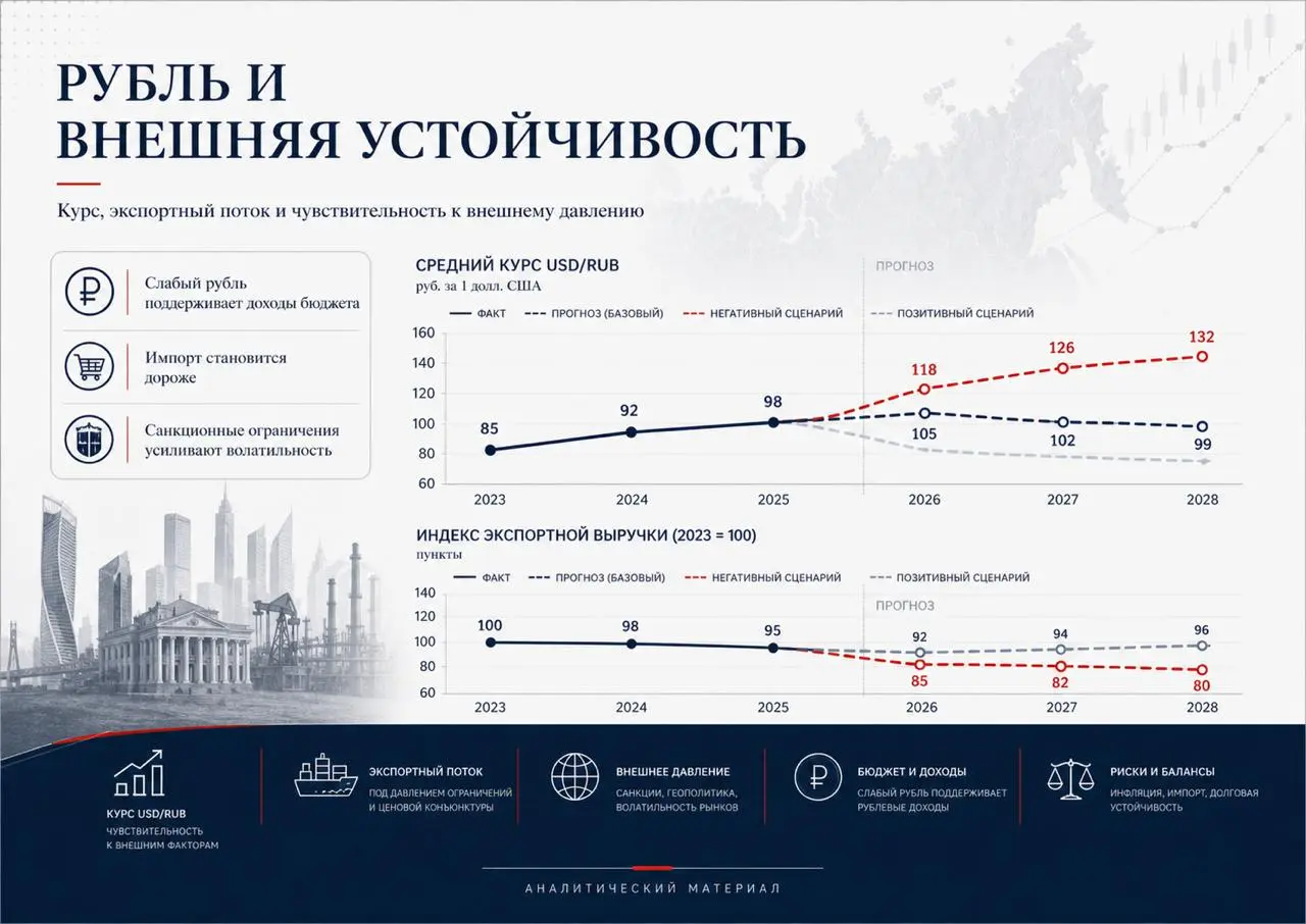Россия в кризисе? Макроразбор 2026
Собрал короткий визуальный обзор по экономике России на 2026–2028 годы | Сетка — социальная сеть от hh.ru