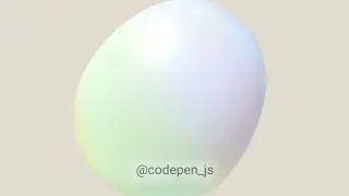 Iridescent morphing blob — пузырик. Реализована с помощью CSS и JS
https://codepen.io/lila1984/pen/zYBLVKb | Сетка — социальная сеть от hh.ru