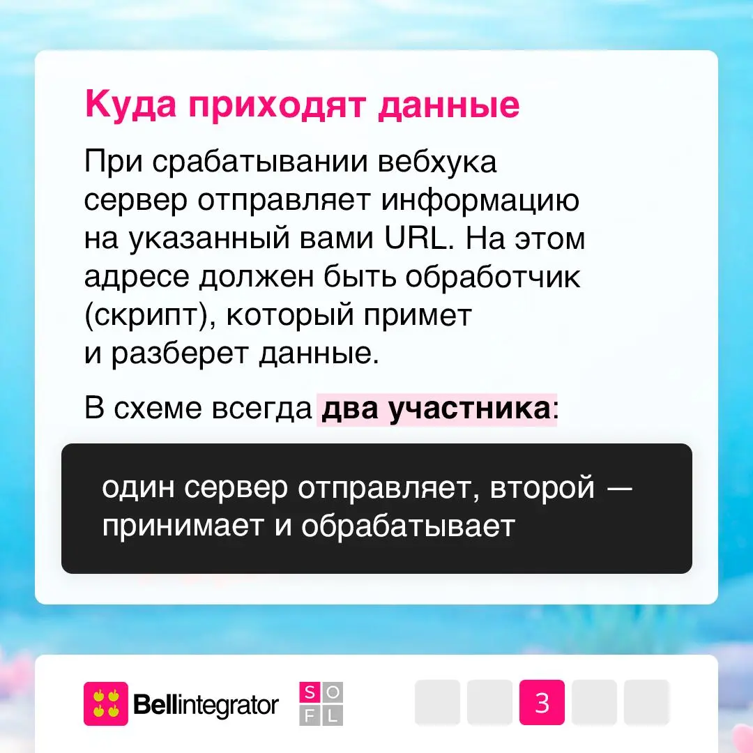 🚩 Вопрос: полезны ли вебхуки?
Это простой способ получать уведомления о событиях без постоянных запросов к серверу. Но у такого подхода много нюансов | Сетка — социальная сеть от hh.ru