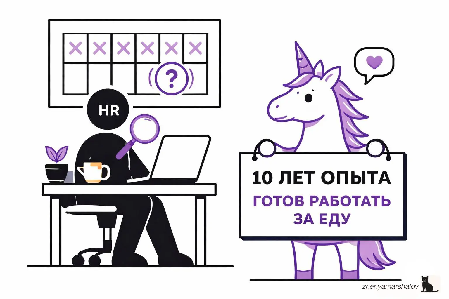 Работодатели, хватит ждать идеального кандидата. Его нет | Сетка — социальная сеть от hh.ru