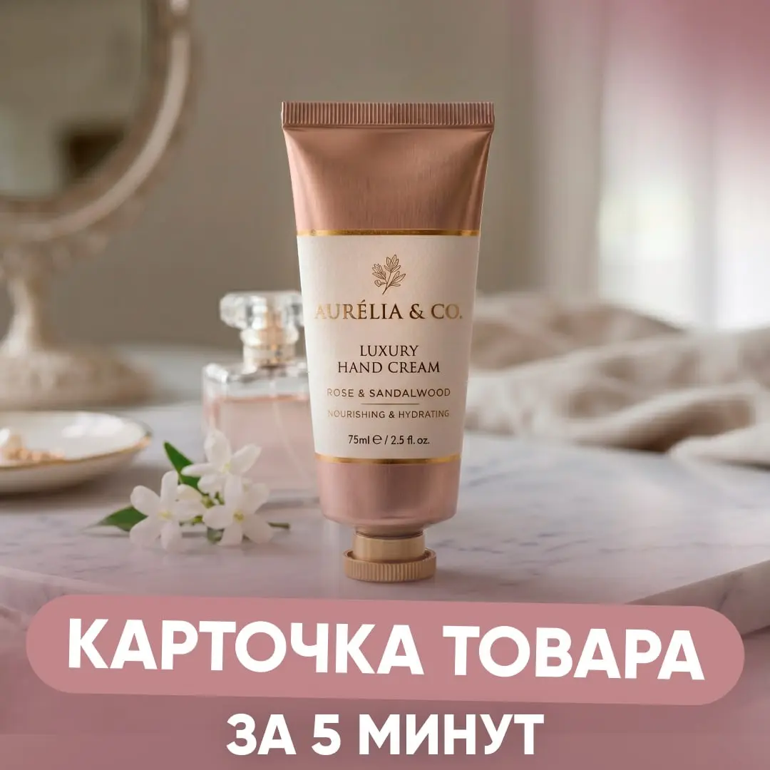 🧴 КАРТОЧКА ТОВАРА ДЛЯ МАРКЕТПЛЕЙСА ЗА 2️⃣ МИНУТЫ | Сетка — социальная сеть от hh.ru