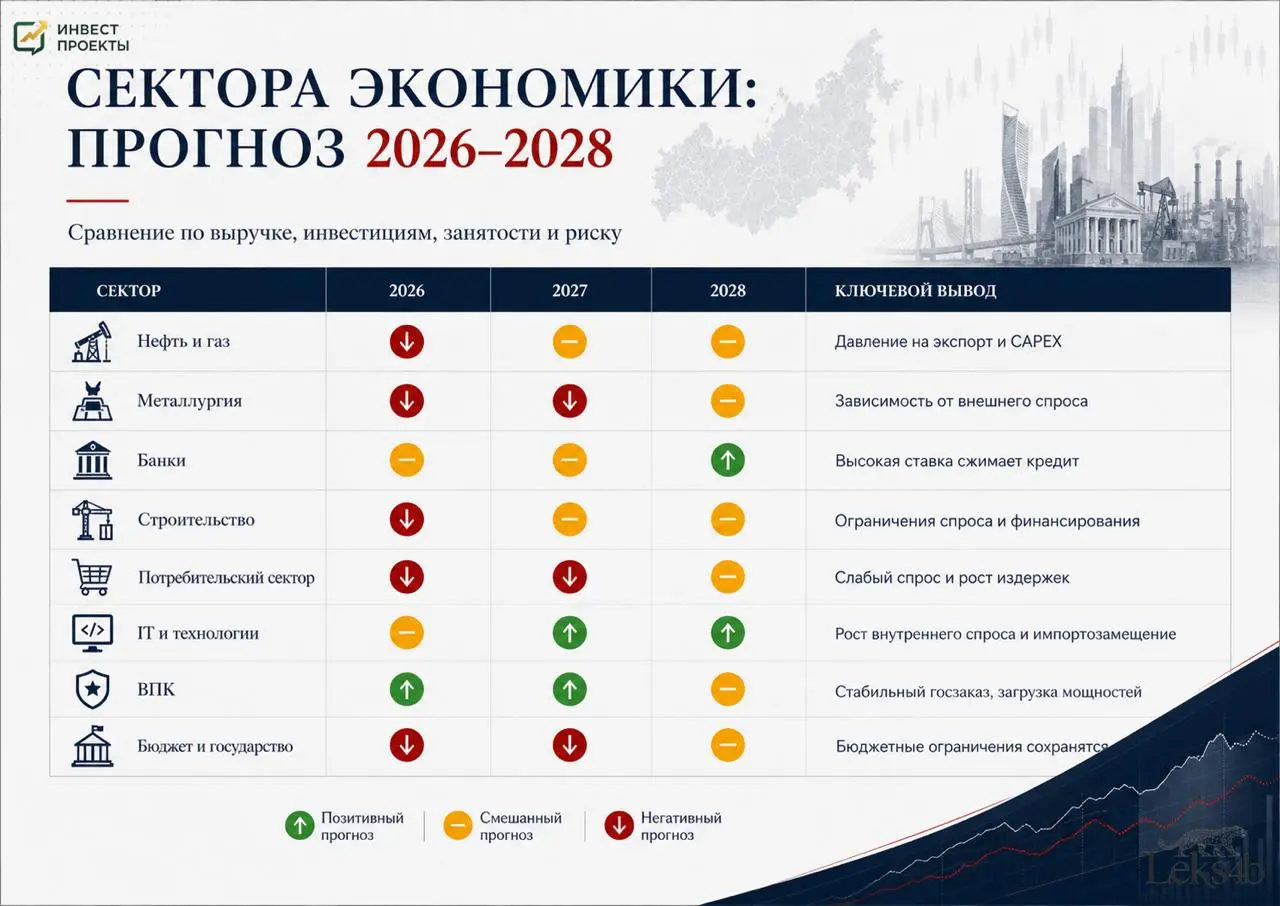 Россия в кризисе? Макроразбор 2026
Собрал короткий визуальный обзор по экономике России на 2026–2028 годы | Сетка — социальная сеть от hh.ru