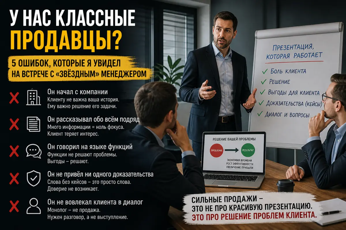 Почему я перестал верить словам «у нас сильный отдел продаж» | Сетка — социальная сеть от hh.ru