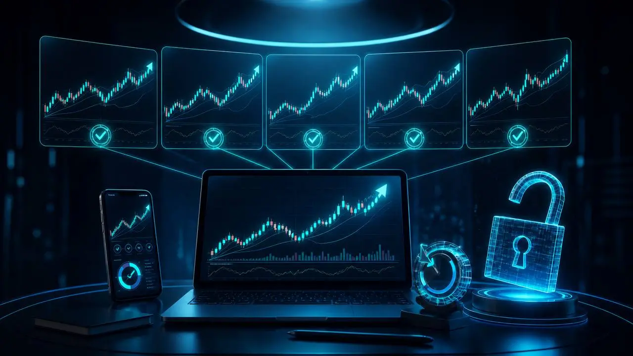 🎉 Обновление OracleTrading!
В связи с выходом новых функций анализа мы открываем полный демо-доступ для всех пользователей!
🆕 Что нового в анализе:
• 📊 Стратегия по 5 таймфреймам (1ч / 4ч / 1D / 1W / ... | Сетка — социальная сеть от hh.ru
