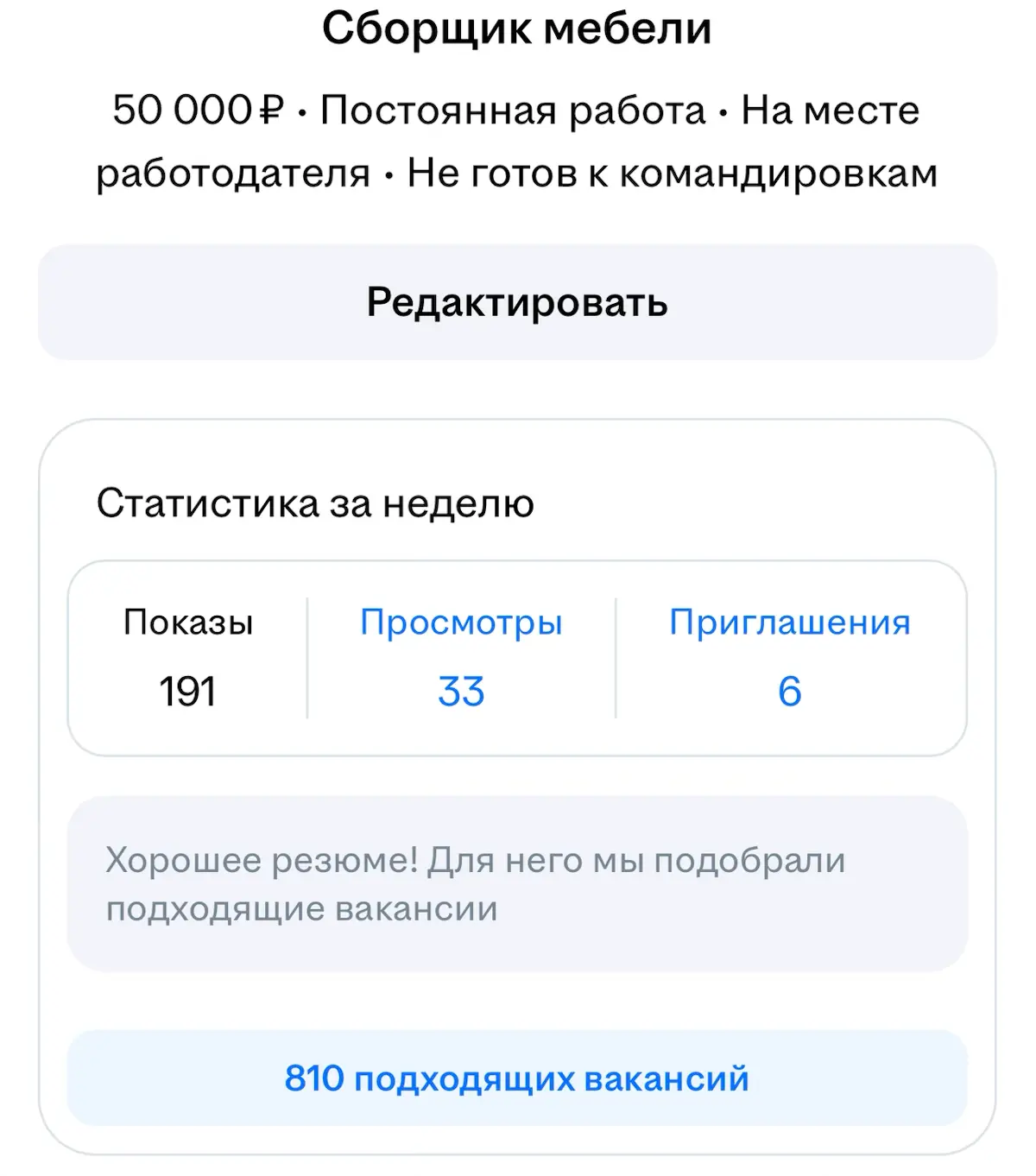 Конверсия отклика сфер в 2026 | Сетка — социальная сеть от hh.ru