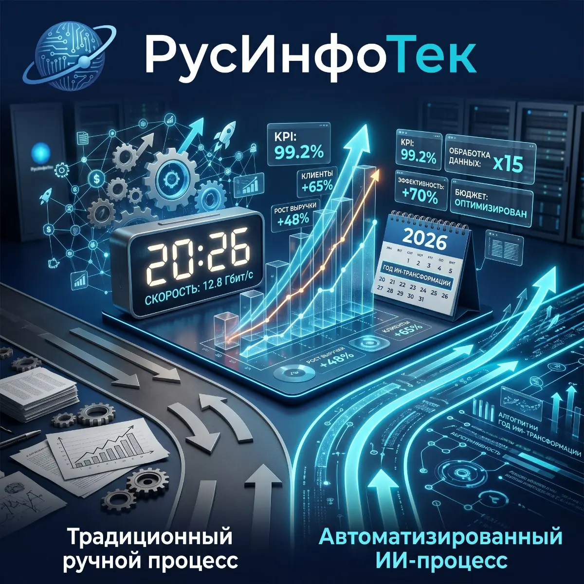 Почему автоматизация это не будущее, а необходимость 2026? | Сетка — социальная сеть от hh.ru