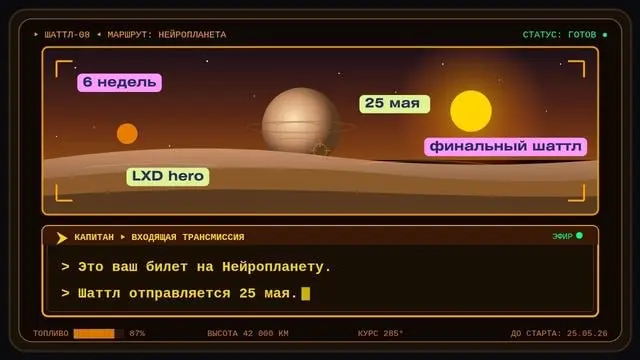 455 учеников. 7 потоков за 3 года. Время финальной экспедиции на Нейропланету 🪐
Делимся новостью о курсе, который, на наш взгляд, действительно меняет подход к ИИ в обучении | Сетка — социальная сеть от hh.ru