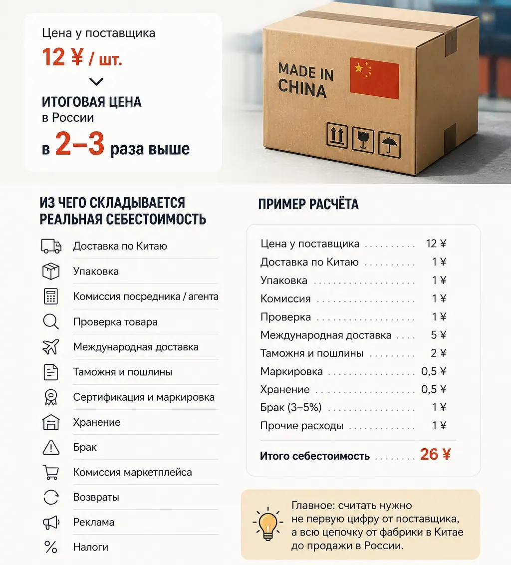 Почему российский селлер теряет деньги на закупках в Китае ? | Сетка — социальная сеть от hh.ru